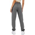 thumbnail image 4 of Virmaxy Womens 2024 Halloween casual long pants sweatpants padded solid color running fitness sweatpants Casual Trousers And Trousers Plus Velvet Running Fitness Sports Pants Dark Gray-2 M, 4 of 6