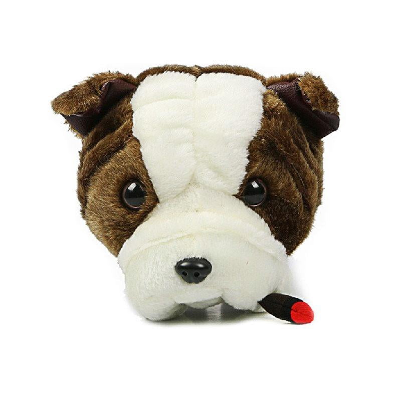 BQBQERT Unique Animal Driver Headcover Funny Cartoon Dog Themed Golfs Headcover Golfs Practice Accessory