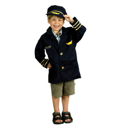 Brand New World Airline Pilot Career Costume