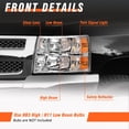 thumbnail image 3 of Faros AXLAHA para Chevy Silverado 1500 2500/3500, par, 3 of 8