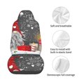 thumbnail image 4 of Picia Traditional Scandinavian Dwarf Print Waterproof Sweating Car Seat Cover for Post Gym Workout, Running, Beach and Hiking, Universal Fit Anti-Slip Bucket Seat Protector, 4 of 5