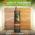 thumbnail image 6 of Greener Chef Non-Aerosol Walnut Oil Spray for Cutting Boards, Unscented, 5 fl oz 2-Pack, 6 of 6