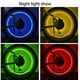 thumbnail image 5 of Sonducket 2 piezas de luz de válvula de bicicleta de montaña, lámpara de tapa de neumático de bicicleta de carretera, motocicleta, coche, Ciclismo Verde, 5 of 6