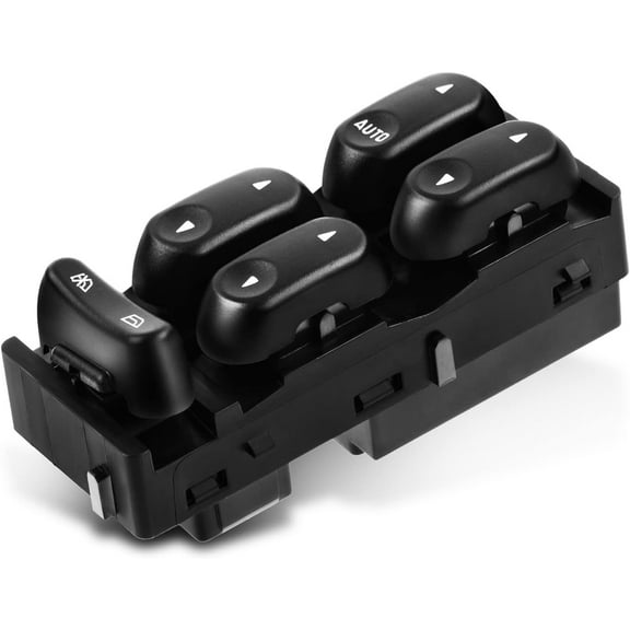 A-Premium Front Driver Side Master Power Window Switch Compatible with F-250/F-350 Super Duty 2005 2006 2007, Ford Explorer, Explorer Sport Trac & Mercury Mountaineer 2004 2005, Replace# 4L2Z14529AAA