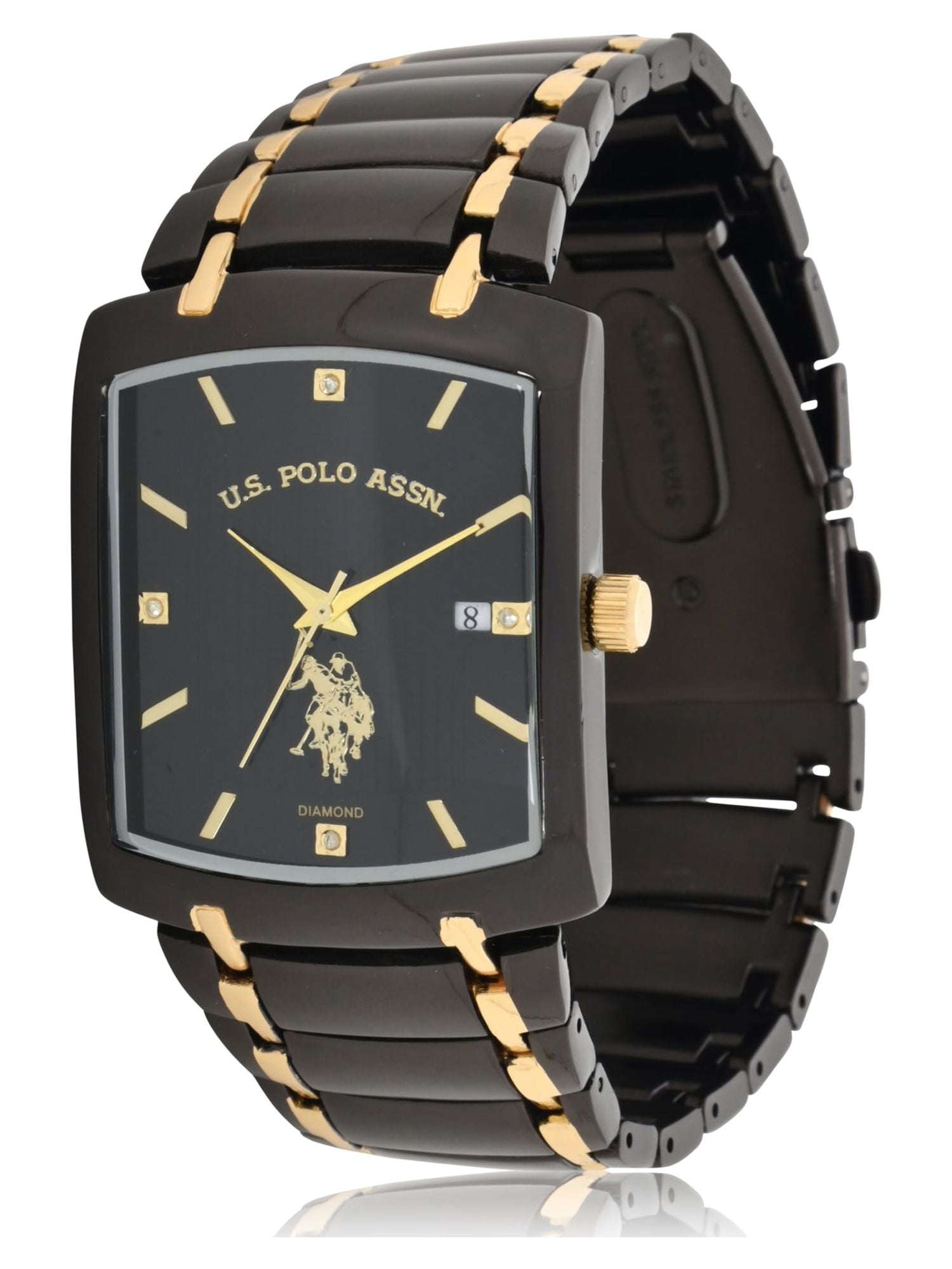 U.S. Polo Assn. Adult Male Analog/Digital Watch in Black U.S. Polo Assn. Adult Male Analog/Digital Watch in Black