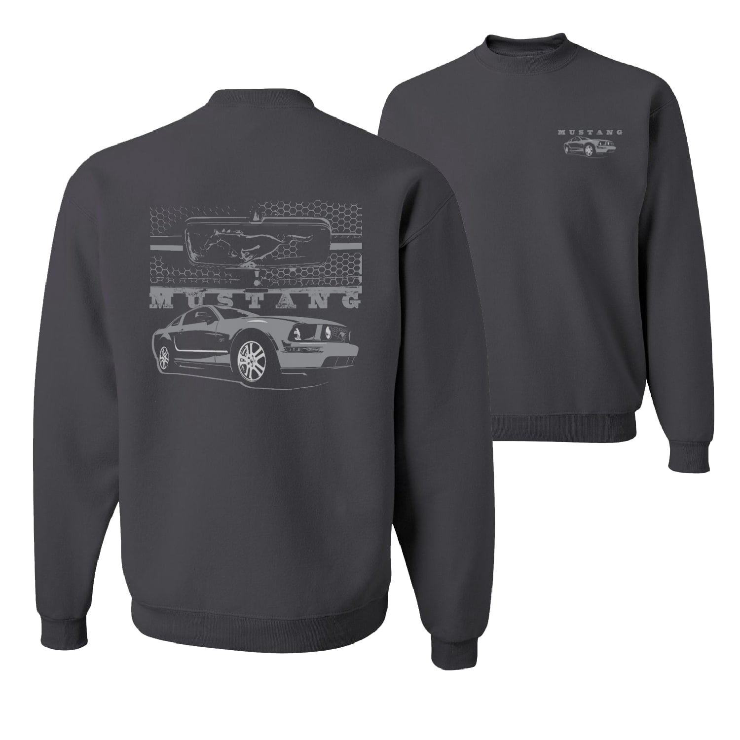 Distressed Retro American Offroad Grill Sweatshirt Distressed Retro American Offroad Grill Sweatshirt