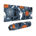 thumbnail image 2 of Pofeuu Halloween Print Desk Mat for Keyboard and Mouse，Computer Desk Matt for Desktop，Large Mouse Pad for Desk，Desk Pads on Top of Desks 12x31.5in, 2 of 8
