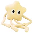 thumbnail image 4 of Short Plush Star Sleeping Pillow, Tearproof Long Legs Star Soft Pillow  for Home Yellow Star, 4 of 8
