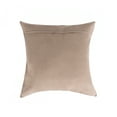 thumbnail image 3 of Natural Torino Madrid Cowhide Pillow | Natural & gold | 18"x18", 3 of 5