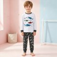 thumbnail image 2 of HFHAPW Toddler Pajamas Kids Pajamas for Boys Girls Long Sleeve Set 2 Piece Snug Fit Pjs Set, 2 of 8
