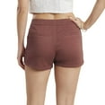 thumbnail image 2 of Juniors' Unionbay Maribeth Sateen Shorts Color: Black Size: SMALL, 2 of 5