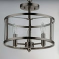 thumbnail image 2 of Maxim Lighting - Sentinel - 3 Light Semi-Flush Mount-11.75 Inches Tall and 13.25, 2 of 5