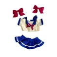 thumbnail image 3 of Ropa para muñecas Ropa para muñecas Accesorios para el cabello Regalos Uniforme de con tocado Disfraces Falda de muñeca Conjuntos para, 3 of 9