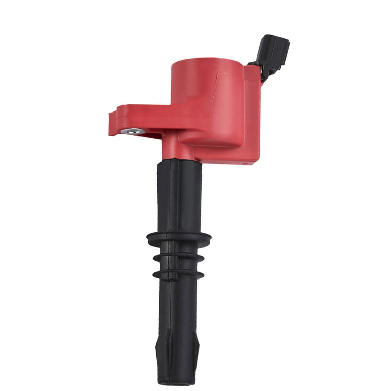 8 ISA Red Ignition Coil & Motorcraft Spark Plug for 04-08