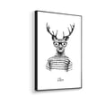 thumbnail image 2 of wall26 Framed Canvas Wall Art for Living Room, Bedroom Whimsical Animal Illustration XV Canvas Prints for Home Decoration Ready to Hang - 24x36 inches, 2 of 4