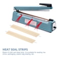 thumbnail image 3 of OULII 10Pcs Heat Seal Closer Strips Khaki Steel and Cloth Heating Seal Wire for Sealing Machine, 3 of 7