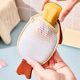 thumbnail image 4 of EGNMCR Organization and Storage, Storage Bins, Storage Containers Fish Shaped Soap Pouch Exfoliating Bath Net Bag Soft Cleansing Tool For Shower And Body Washing Polyester fiber soap b ag, 4 of 6
