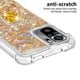 thumbnail image 3 of Funda para Xiaomi Redmi Note 10S 4G/Note 10 4G con Brillo Líquido Flotante, Purpurina, Parachoques y Anillo Giratorio Soporte, 3 of 5