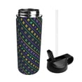thumbnail image 2 of Fotbe Mardi Gras Strings of Beads Pattern 18oz Sports Insulated Kettle Stainless Steel Sports Insulated Kettle For Running Hiking Cycling Climbing Man'S Woman'S Water Bottle, 2 of 8