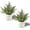 Purple-small, variant on 2 Pack Small Fake Plants Eucalyptus Potted Artificial Plants for Shelf Desk Home Bathroom Farmhouse Room Coffee Table Decor (Sage Green)
