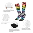 thumbnail image 4 of Autism Awareness Knee High Socks for Women Long Leg Warmers Socks, 4 of 7
