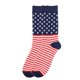 thumbnail image 1 of ZHAOCHENG Calcetines de algodón de gran venta con peinado personalizado especial de Trump, calcetines de algodón hasta la mitad de la pantorrilla, calcetines unisex con peine 3, 1 of 4