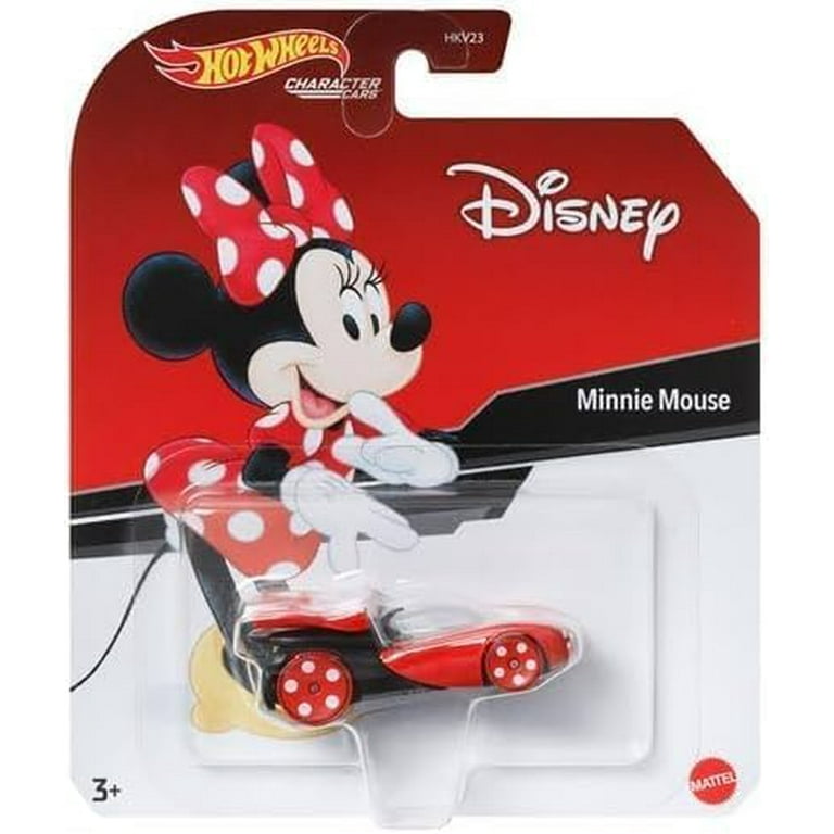 Hot Wheels Disney Character Cars Collection, Set of 4, Minnie