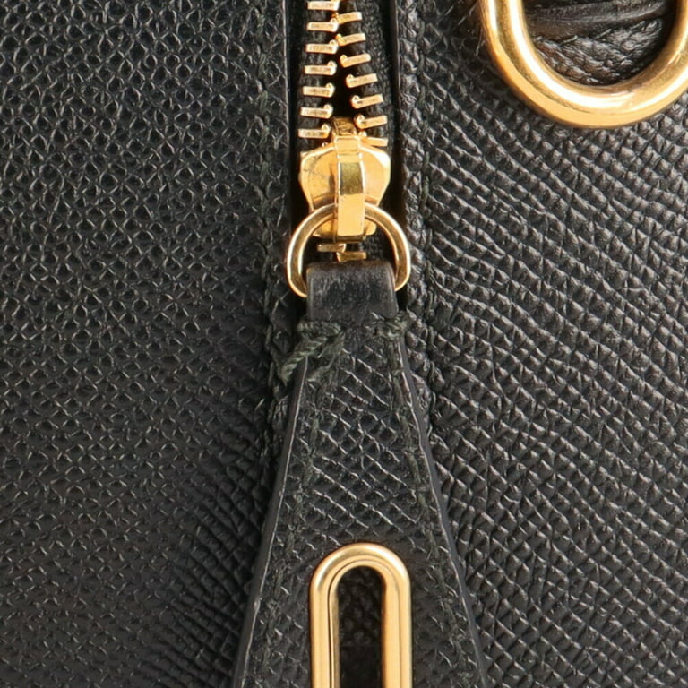 Small Ville Leather Top Handle Bag