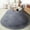 Grey, variant on DODOING 31.4 x 64.9 inches Ultra Soft Fluffy Oval Area Rugs Shaggy Living Room Rug Solid Color Non-Slip Bedroom Bedside Rug Runners