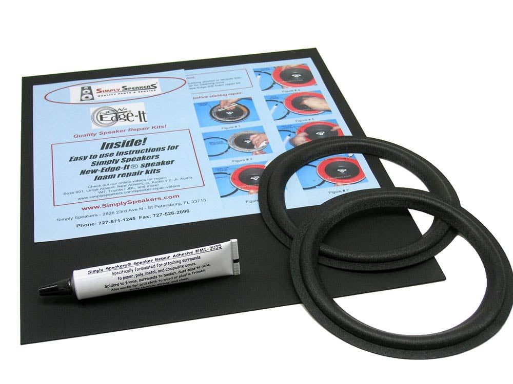 Boston Acoustics Speaker Foam Edge Repair Kit, 6" Filled Fillet Foam, A