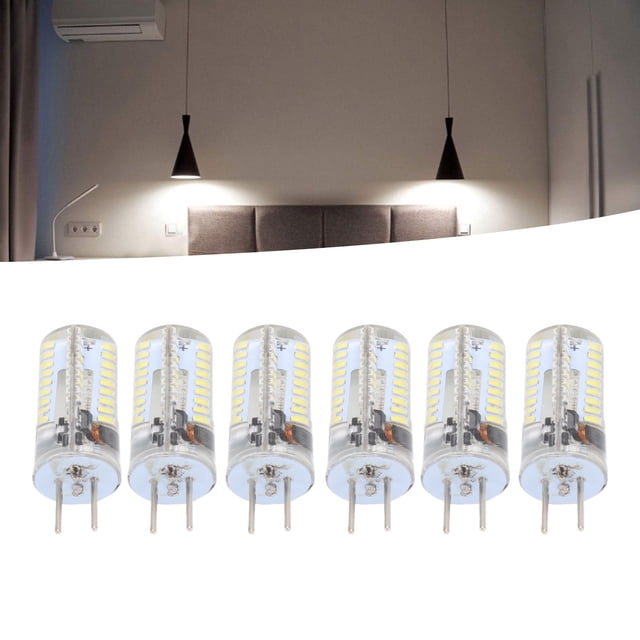 Bombillas LED De 5 W CA 12 V GY6.35 Blancas 6000-6500 K Blanco Cálido 2700-3000 K 500 Lm 72 LED Para Oficina En Casa, Ahorro De Energía, Buena Disipación De Calor,