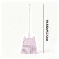 thumbnail image 2 of RUIG 19.8'' Kids Mini Broom and Dustpan Set - Toddler Cleaning Toy, Toddler Household Helper, Parent-Child Interactive Play Cleaning Tool, Cute Cartoon Design, Small Safe Corner Broom, 2 of 3