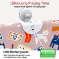 thumbnail image 6 of URRU Interactive Cat Toys for Indoor Cats,Moving Concealed Feathers,Real Mouse Squeaky,Touch Activated Cat Exercise Toys USB Rechargeable Self Play Toy for Cats and Kittens, 6 of 9
