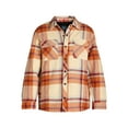 thumbnail image 4 of George Men's & Big Men's Fleece Lined Flannel Shirt Jacket, Sizes S-3XL, 4 of 4