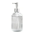 thumbnail image 1 of MOQIN Pump Bottle Lotion Dispenser Refillable Shampoo Conditioner Hand Soap Dispenser Plastic Empty Clear Reusable Body Wash Container Bulk, Plastic Liquid Soap, 1 of 4