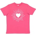 thumbnail image 3 of Inktastic Heart Valentine Day Girls Youth T-Shirt, 3 of 5