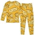 thumbnail image 2 of joogoo Cheese Pajamas Set Long Sleeve Soft Cotton Sleepwear 2 Piece 24M, 2 of 7