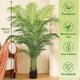 thumbnail image 5 of Palmera Artificial 180 cm Plantas Tropicales Falsas con 18 Troncos Hojas Interior Exterior Casa Oficina Tienda Porche Decoración Patio, 5 of 8