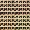 thumbnail image 1 of Ahgly Company Machine Washable Indoor Square Transitional Bakers Brown Area Rugs, 5' Square, 1 of 7