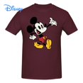 thumbnail image 1 of Disney Mickey Mouse Cartoon Creative T shirt Harajuku Short Sleeve T-shirt 100% Cotton Graphics Tshirt Brands Tee Top5XL Gao Jinjia LED, 1 of 2
