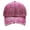 Hot Pink, variant on Washed Distressed Denim Baseball Cap for Men Women Vintage Retro Dad Hat with Frayed Edges and Holes, Soft Cotton Sun Protection Adjustable Trucker Cap for Everyday Casual Apparel Outdoor Gear