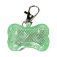 thumbnail image 1 of Pet LED Luminous Pendant, Alloy & Plastic, Bone Shape, 3 Flashing Modes, Back Tag for Name/Contact, Anti-Lost, for Dogs & Cats, 5x3.3cm, 1 of 1