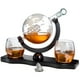 thumbnail image 1 of Set Decanter Globe para whisky con bola y vasos, 800 ml, 1 of 9