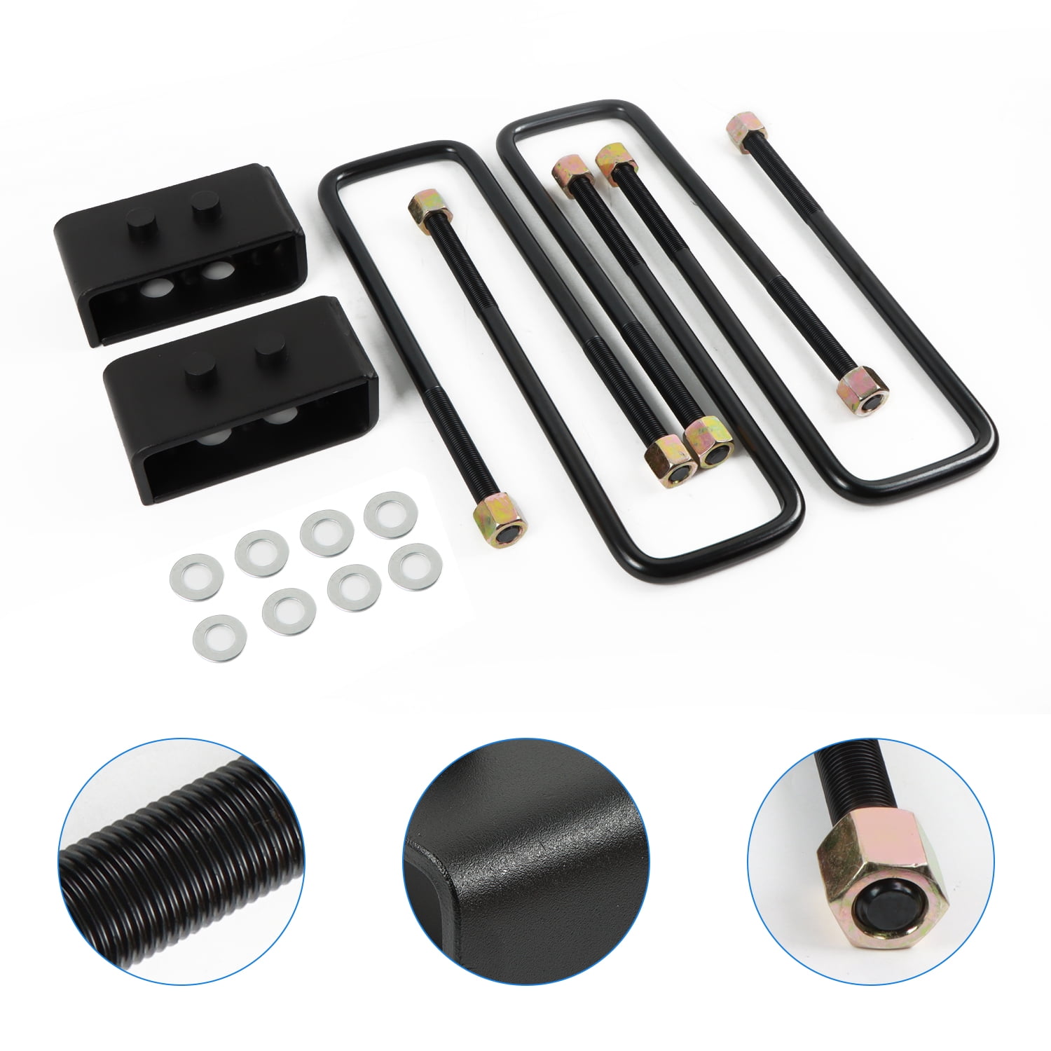 NAVOROGE 2pcs 2" Rear Leveling Lift Kit For 2004-2020 F150 2WD 4WD
