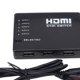 thumbnail image 3 of Divisor HDMI 5 en 1 Salida Interruptor de control remoto IR Puertos 5x1 HDCP 3D Video inteligente 4K Adaptador 2K para Sky Box Proyector DLP 360 TV - con cable de con cable de alimentación Sunnimix Adaptador divisor, 3 of 3
