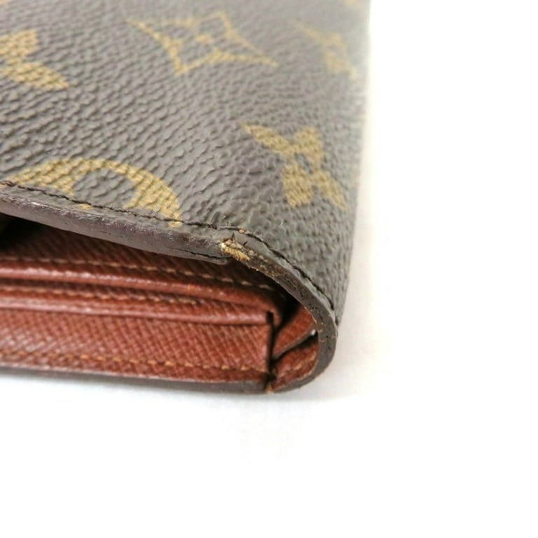 Authentic Unisex Louis Vuitton wallet / checkbook cover