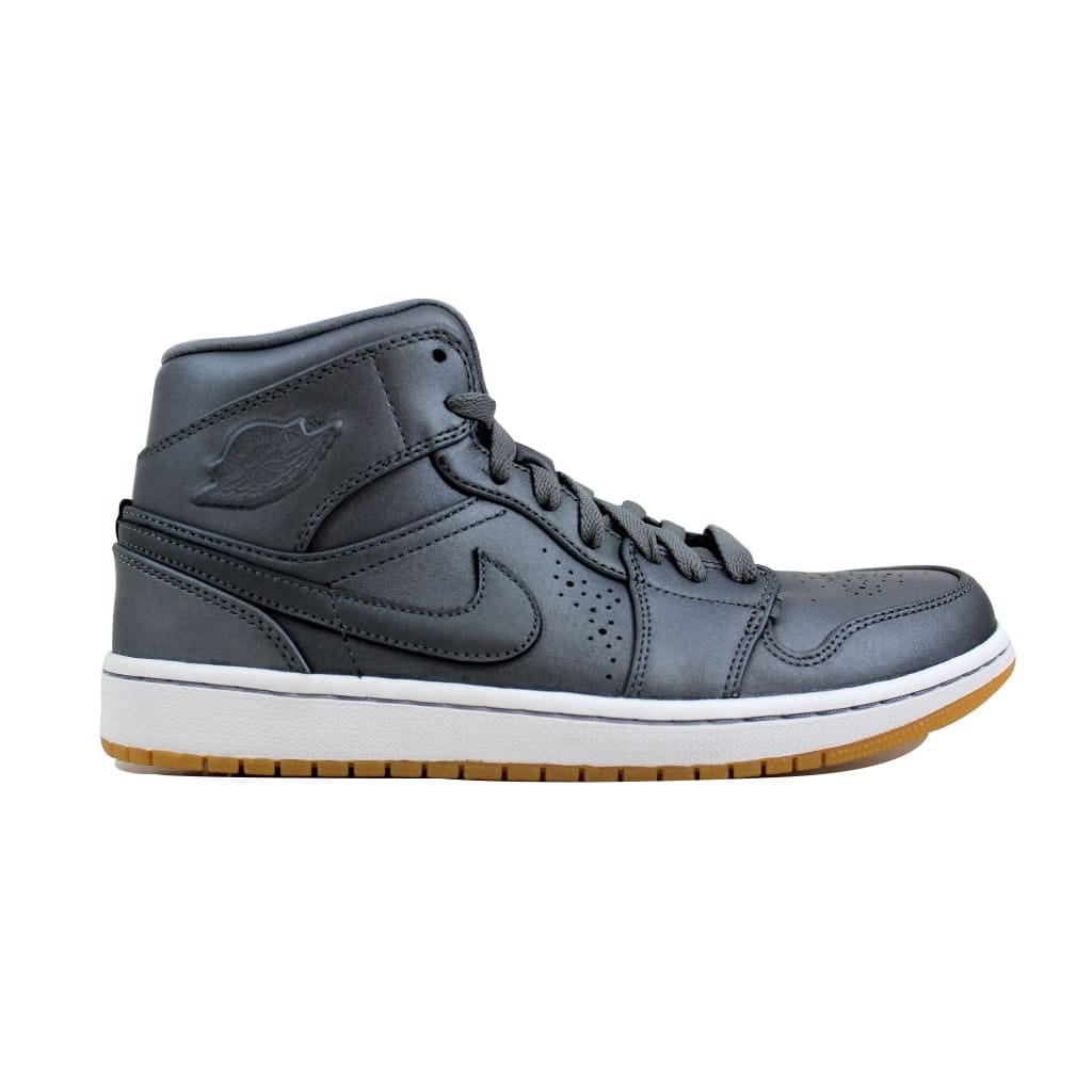 Nike Air Jordan 1 Mid Nouveau Cool Grey/Cool Grey-White-Gum Light Brown 629151-007 - Walmart.com