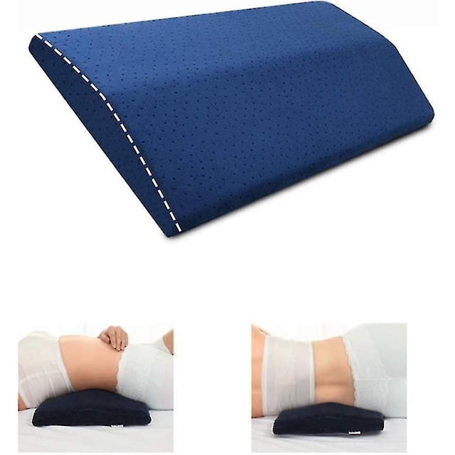 Almohada lumbar ortopédica LIUYMXG para dormir soporte lumbar espuma viscoelástica