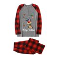 thumbnail image 3 of Pijamas de Navidad Para La Familia Trajes A Juego Moda Hombres Árbol Imprimir Top Pantalones Traje Usar Papá Odeerbi ODB189172, 3 of 6