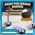 thumbnail image 4 of 2 Pack Hover Soccer Ball Toys for Kids, Indoor and Outdoor Soccer Toys with LED Light, Birthday Gifts for 3-12 Year Old Boys Girls, 4 of 6